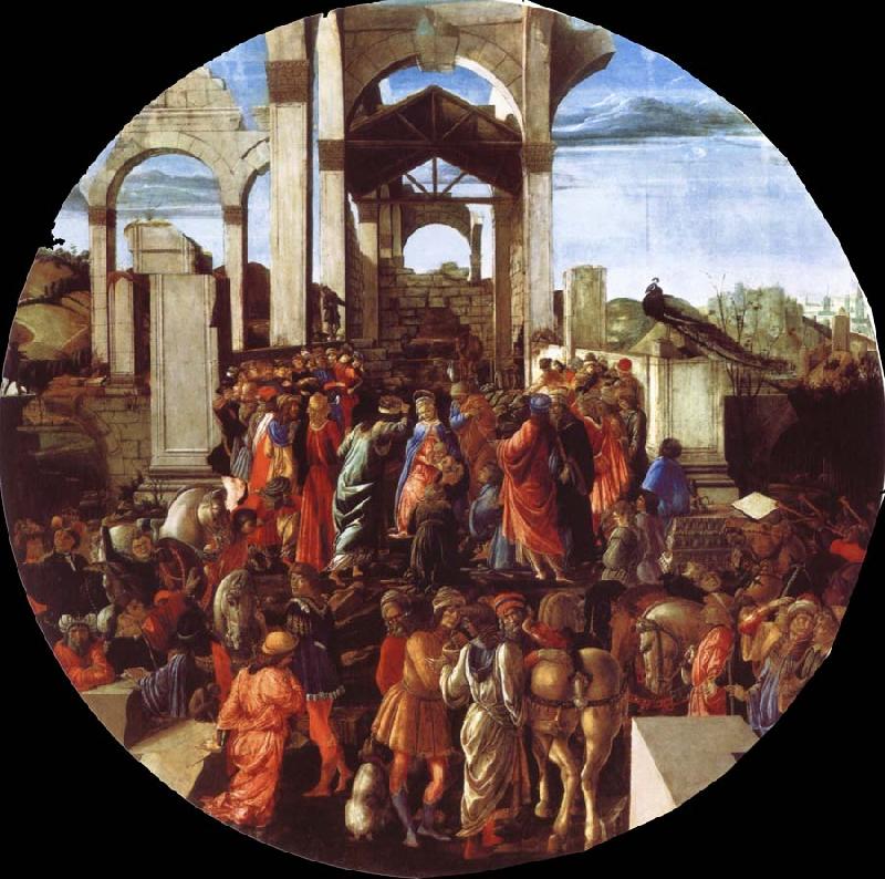 Sandro Botticelli The adoration of the Konige Germany oil painting art